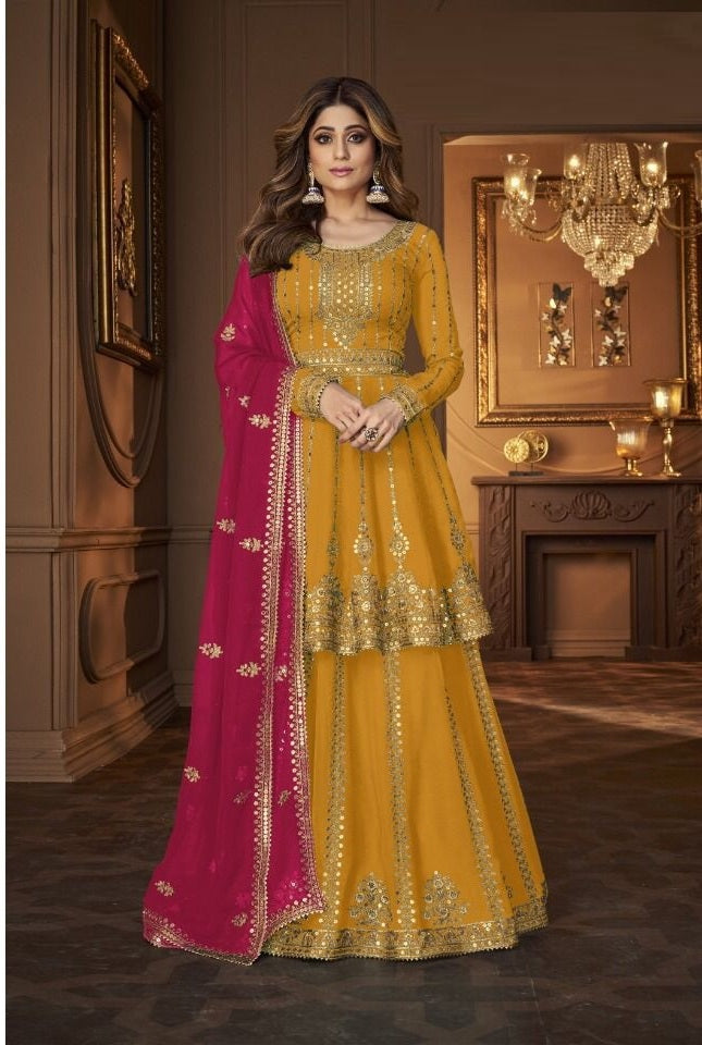 Celebrity Style Designer Party Wear Lehenga Dress