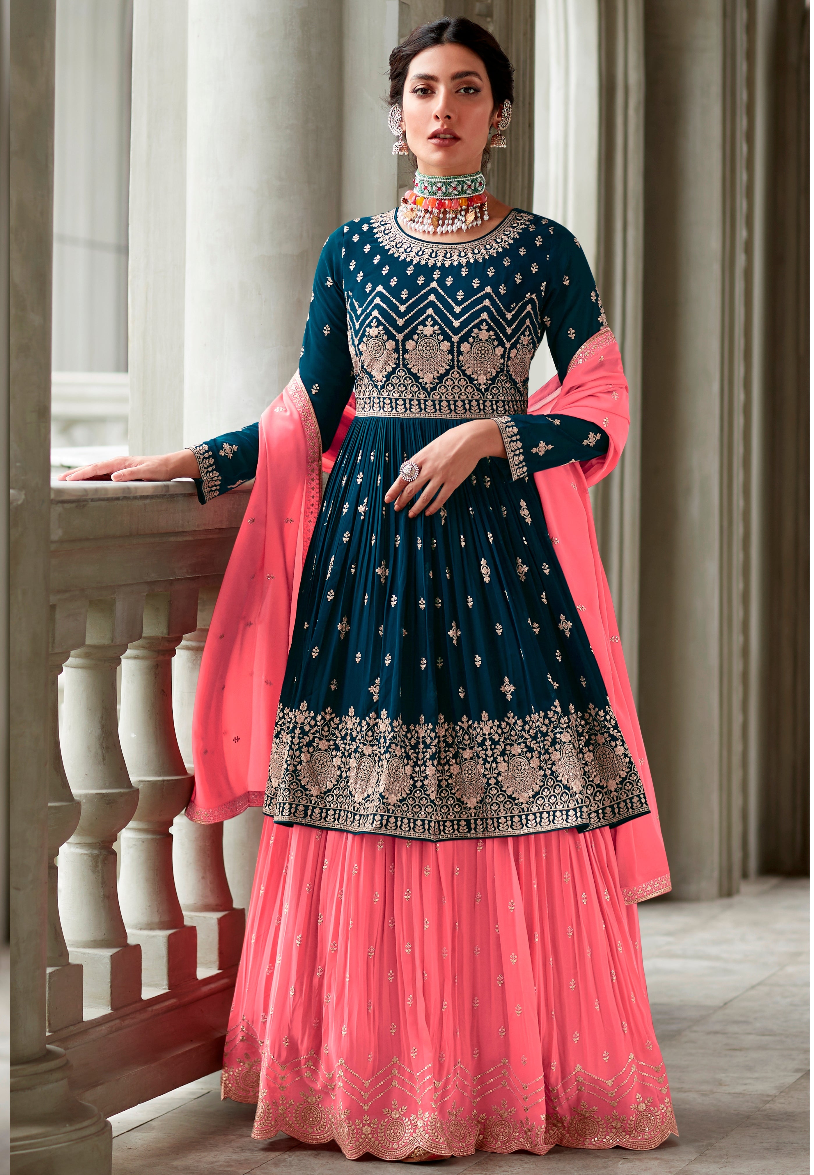 Buy Pakistani Lehenga Online | Punjaban Designer Boutique