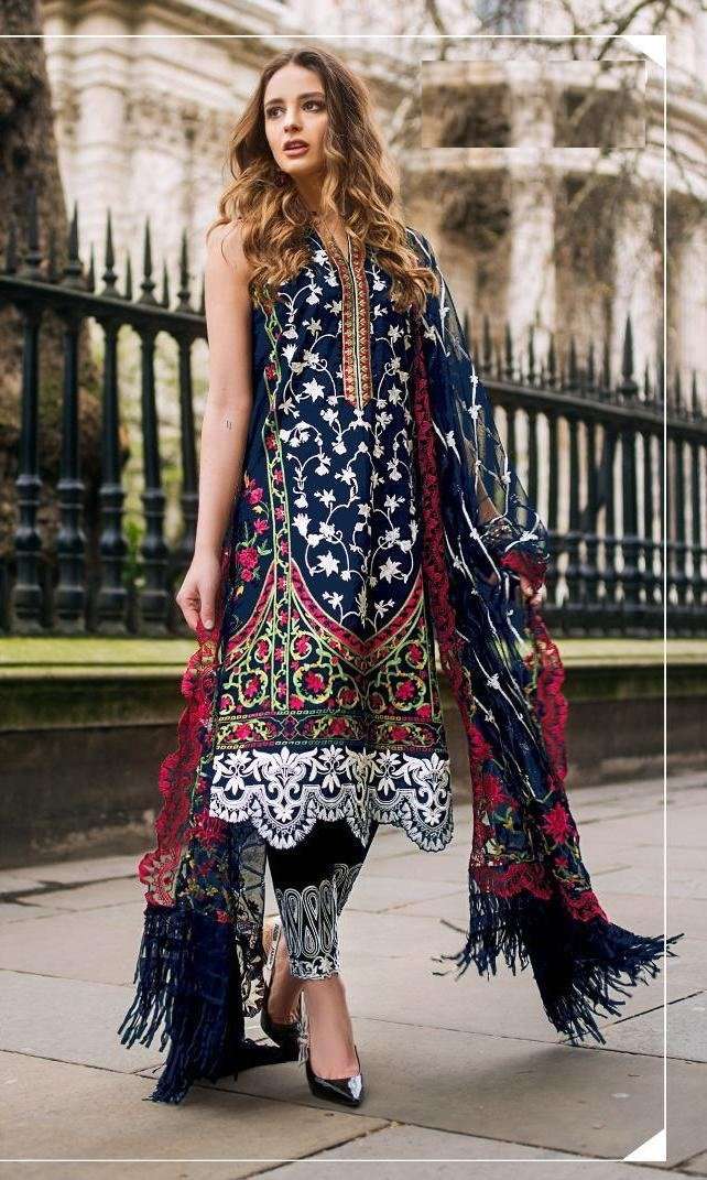 NET WITH HEAVY EMBROIDERY PAKISTANI DESIGN SUIT
