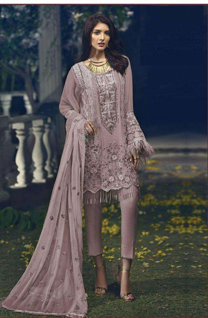 Ramzan Special Handwork Pakistani Style Dress