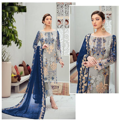 Lavender Stylish Embroidered Pakistani Style Suit