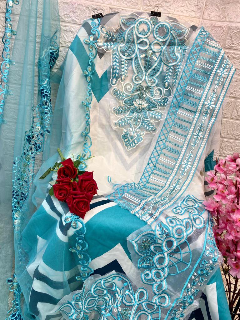 Blue Cotton Ethnic Salwar Kameez for Every Celebration