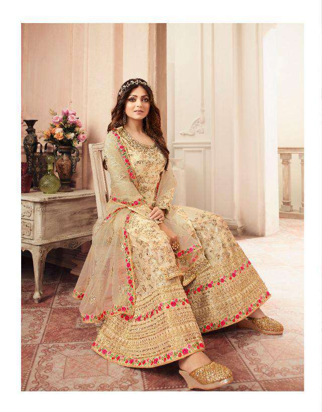 Grand Party Wear Designer Plazzo Suit 5404