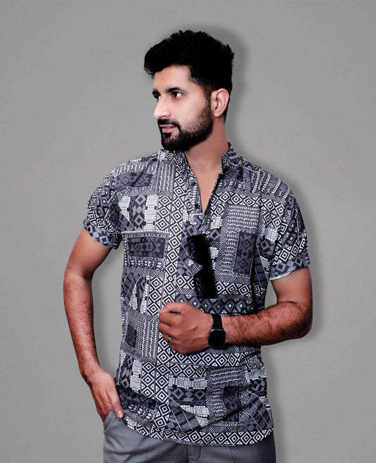 Black Bandana Traditional Stylish Kurta